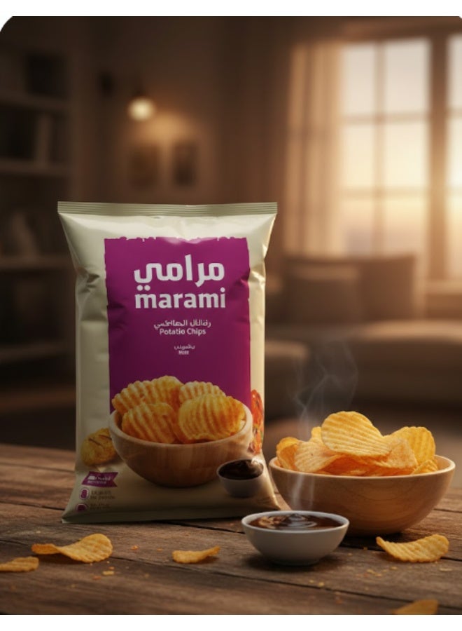 مرامي شيبس بطاطس مرامي الأصلي، سناك مقرمش كلاسيكي، نكهة غنية - Image 4